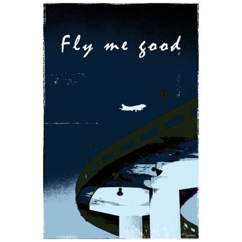 FLY ME GOOD - bleu