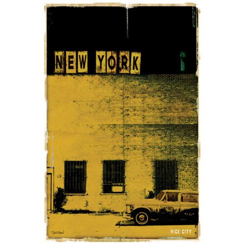 NEW YORK VICE CITY - jaune
