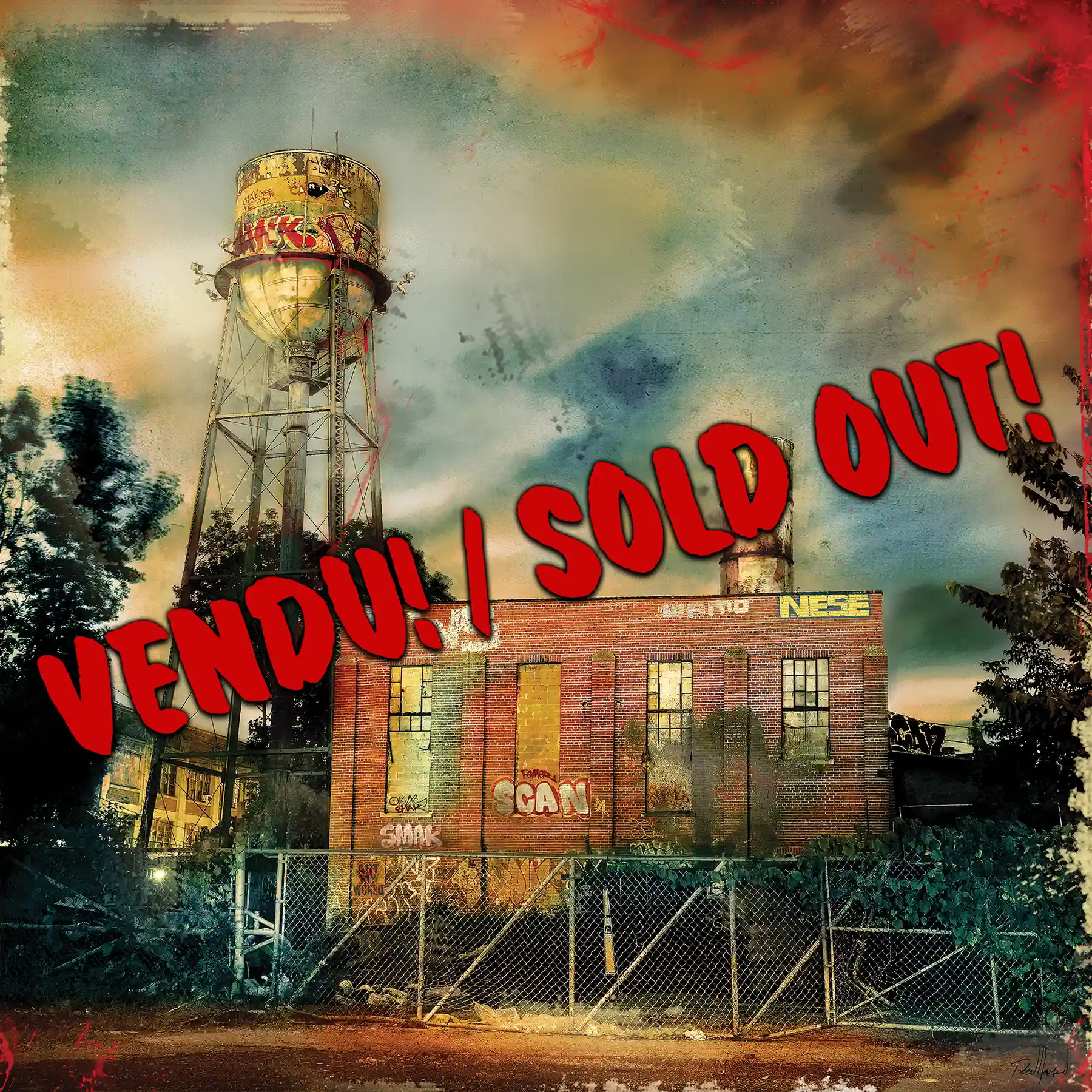 Oeuvre ART MY WORLD II de l'artiste visuel Pascal Normand. ©2025