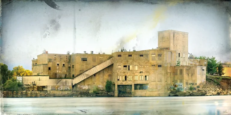 Oeuvre E.B. EDDY de l'artiste visuel Pascal Normand. ©2024