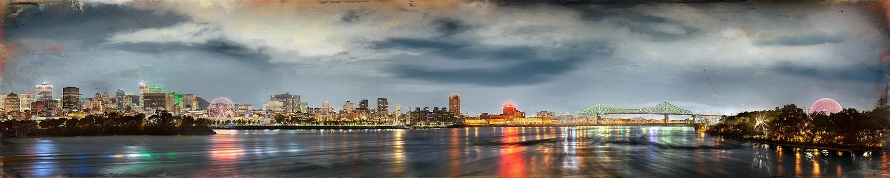 Oeuvre MTL VI de l'artiste visuel Pascal Normand. ©2024