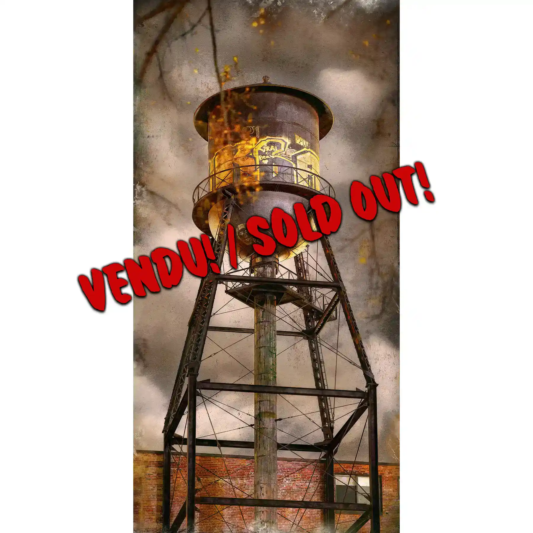 Oeuvre CHÂTEAU MOREAU de l'artiste visuel Pascal Normand. ©2024