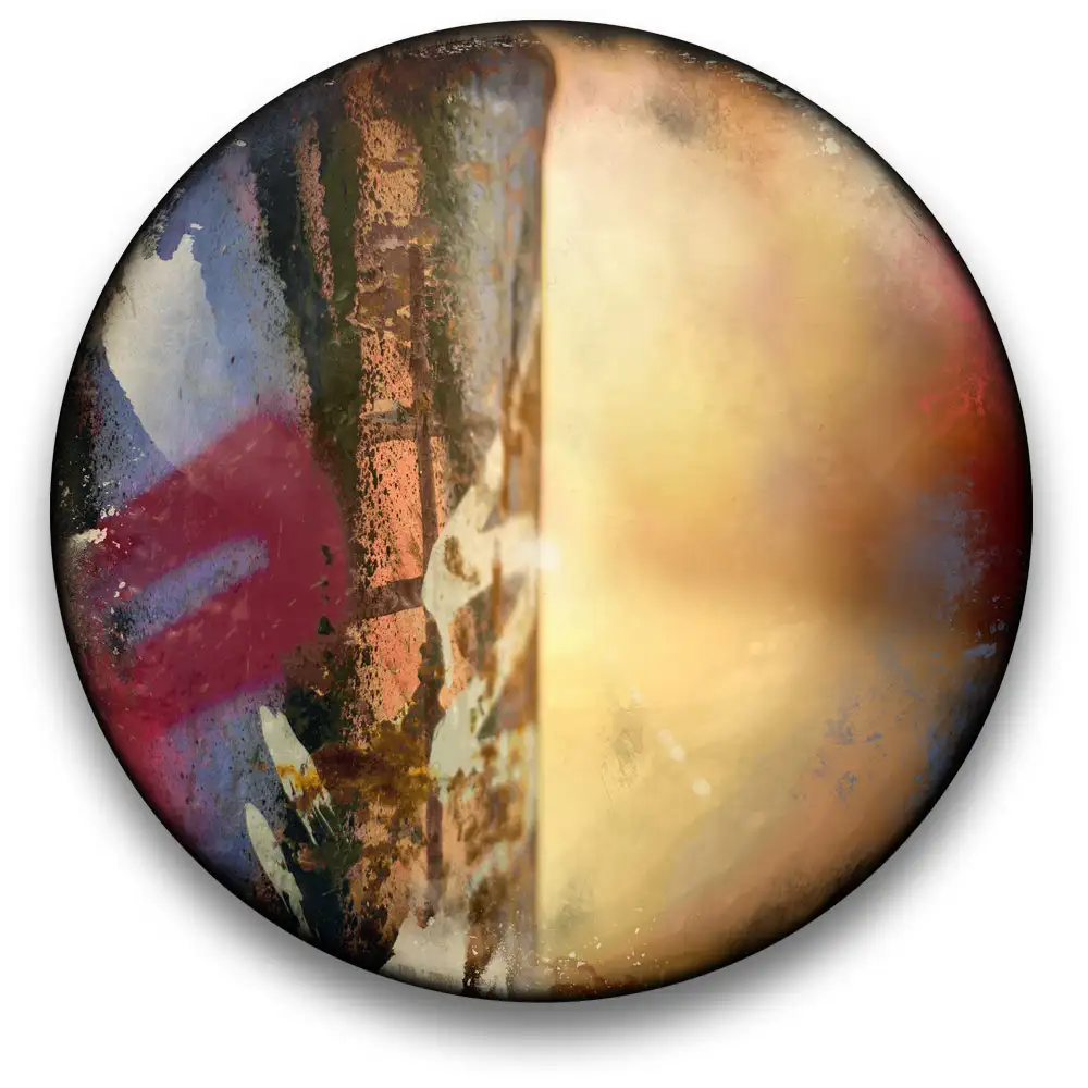 Oeuvre série CIRCULAIRE 14 - LYRISME