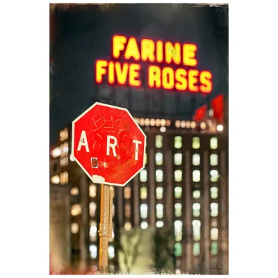 Affiche "FFR A_R_T" par l'artiste visuel Pascal Normand