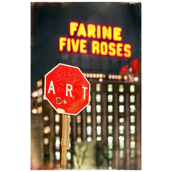 Affiche "FFR A_R_T" par l'artiste visuel Pascal Normand