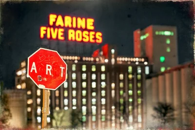 Oeuvre "FFR A_R_T" par l'artiste visuel Pascal Normand