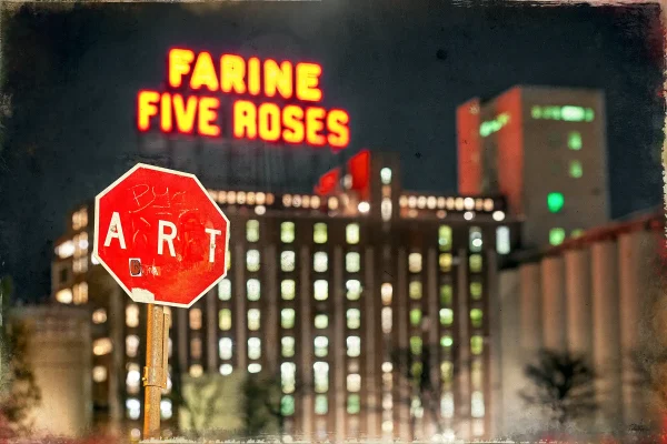 Oeuvre "FFR A_R_T" par l'artiste visuel Pascal Normand