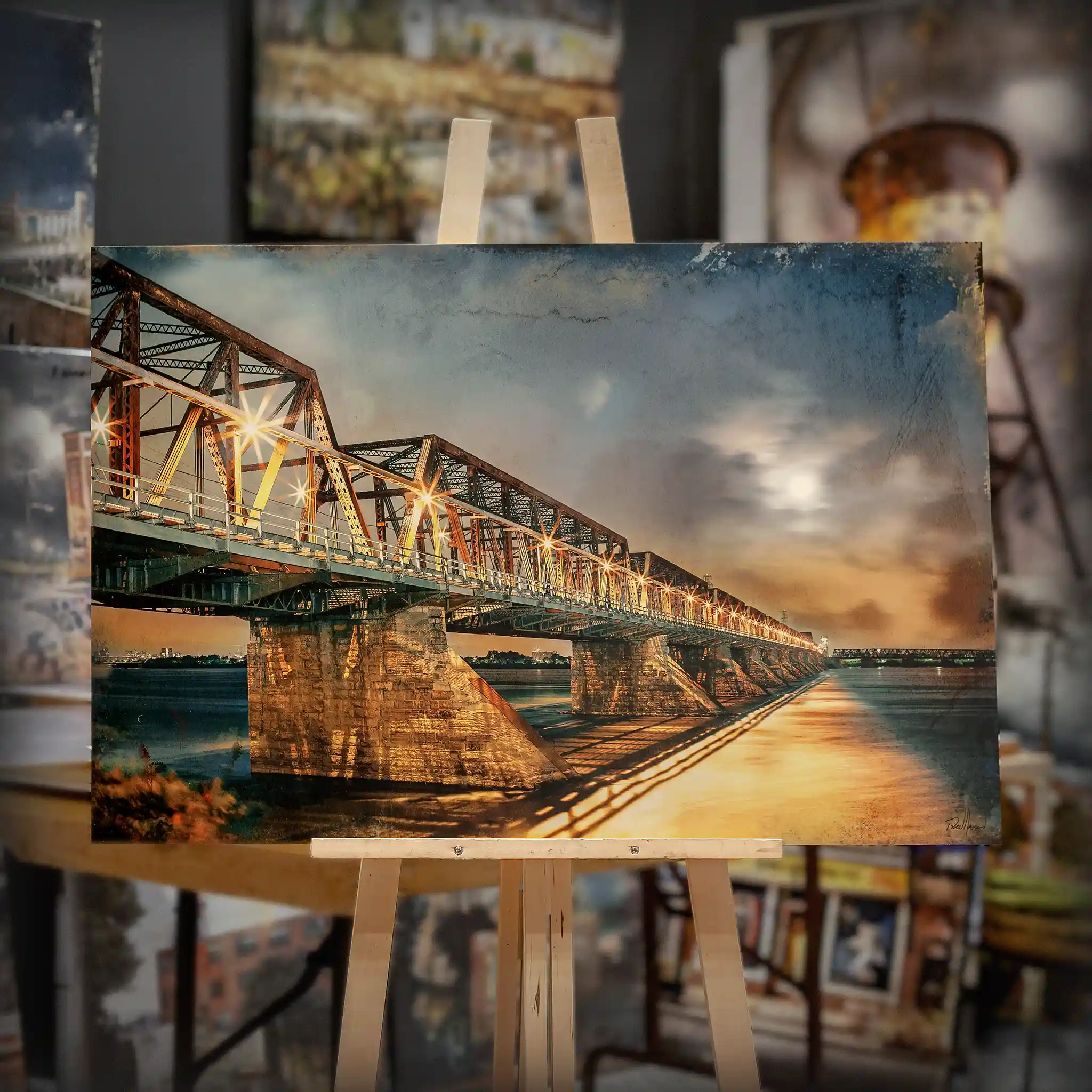 ENCAN 2026 oeuvre Pont Victoria - FORMAT 27"x41"
