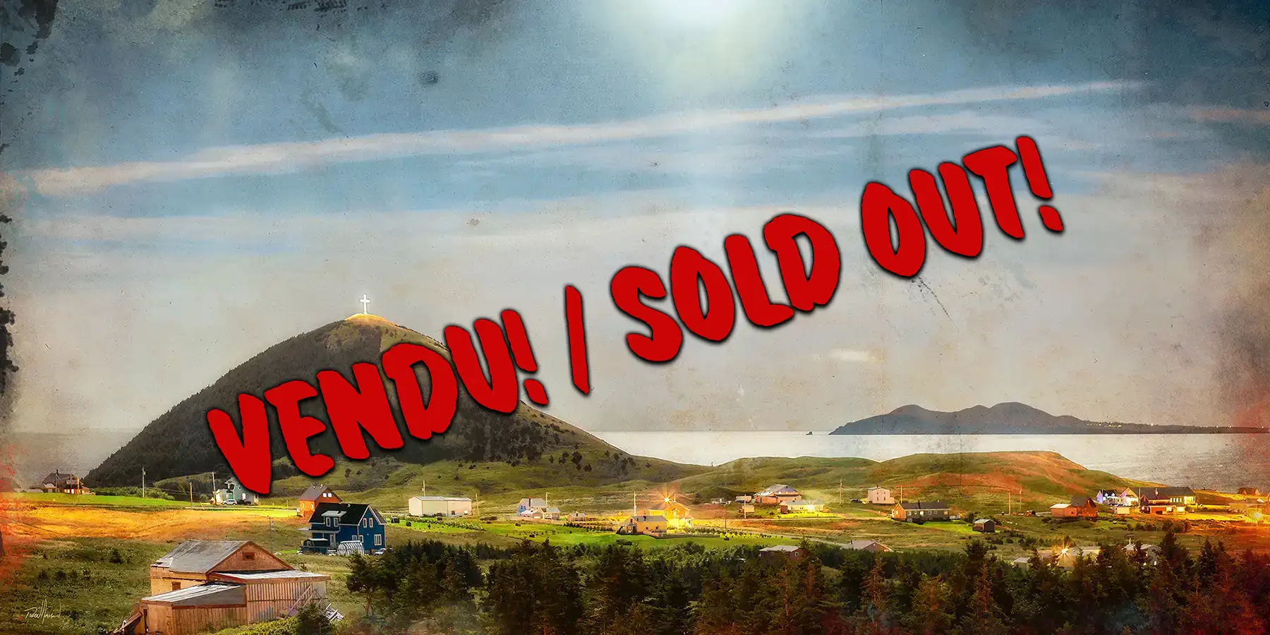 Oeuvre de l'artiste visuel Pascal Normand - HAVRE AUX MAISONS - SOLDOUT