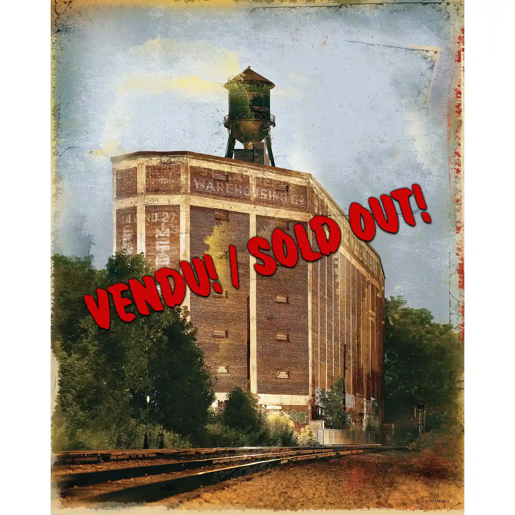 Oeuvre de l'artiste visuel Pascal Normand - LE WAREHOUSE - SOLDOUT