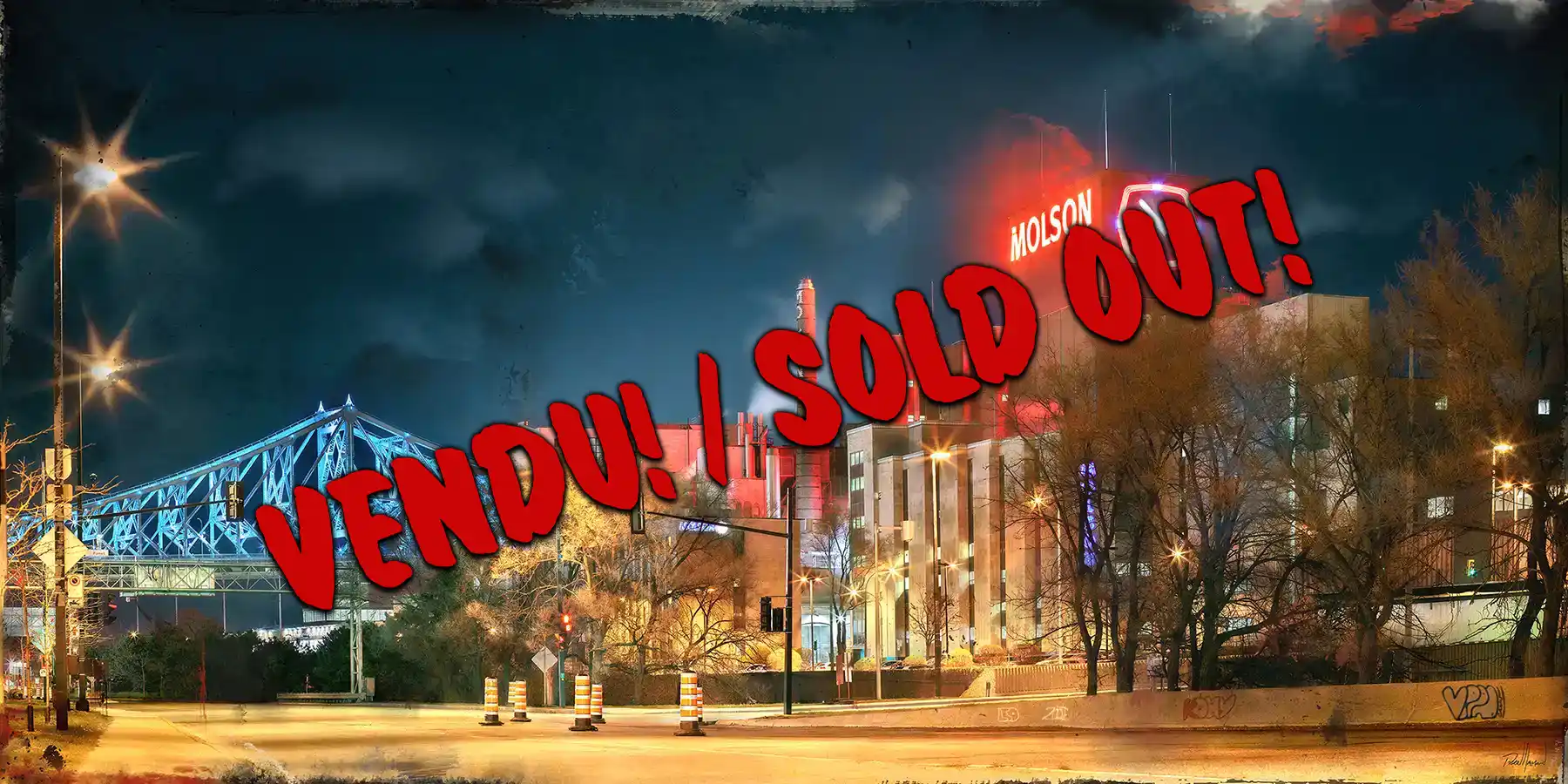 Oeuvre de l'artiste visuel Pascal Normand - VIGER AND CO - SOLDOUT